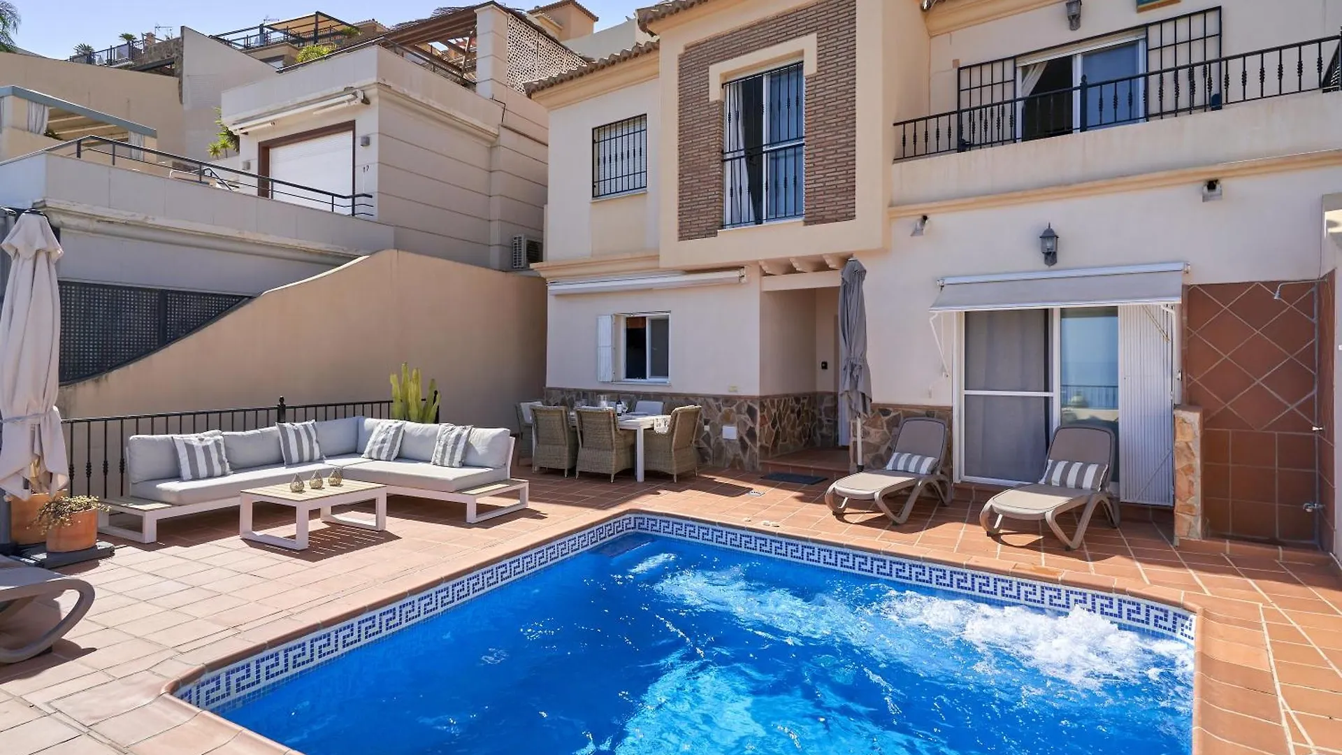 Balcon Bella Vista Villa Nerja İspanya